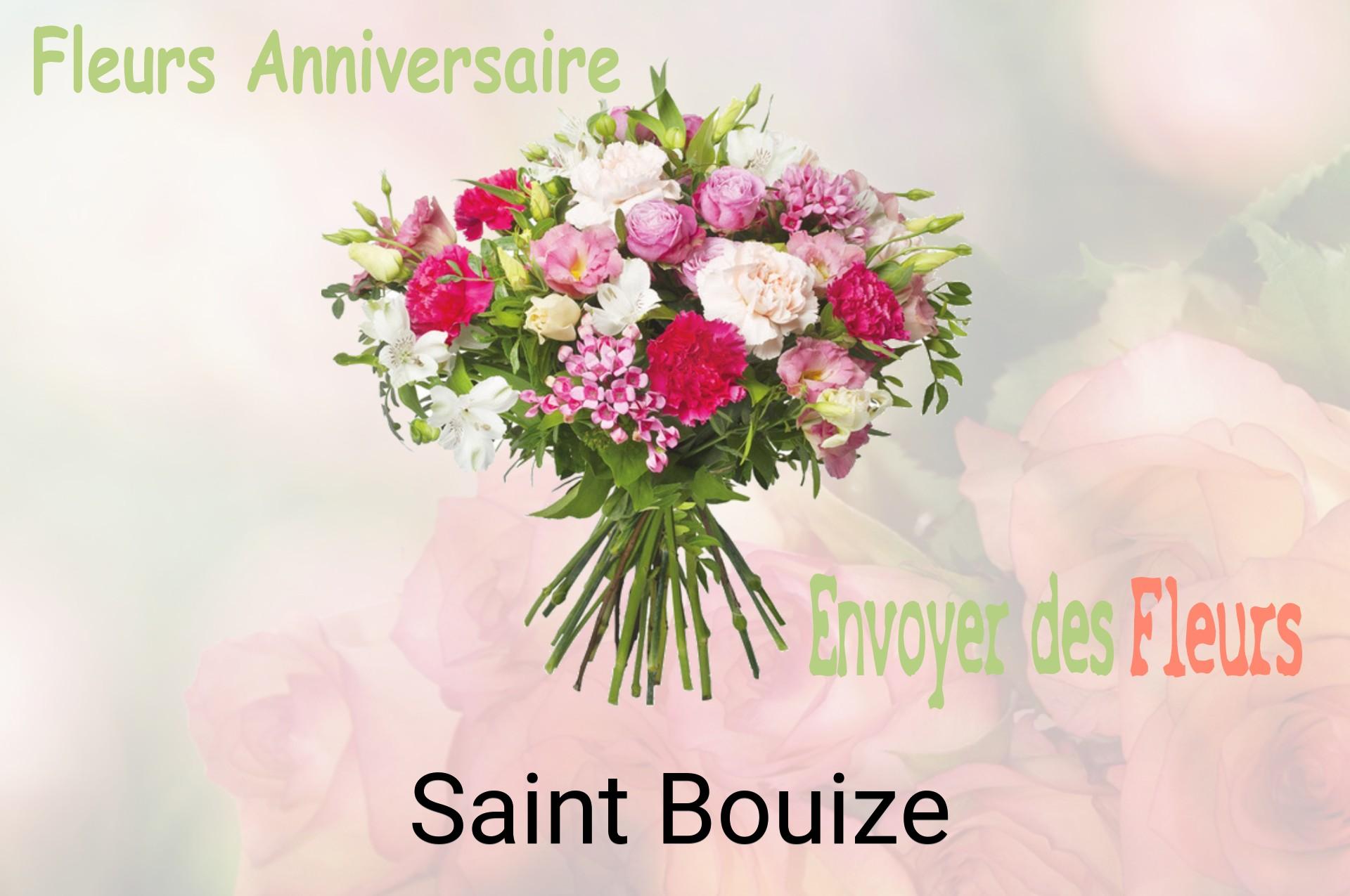 Bouquet de fleurs d’anniversaire livré à Saint-Bouize